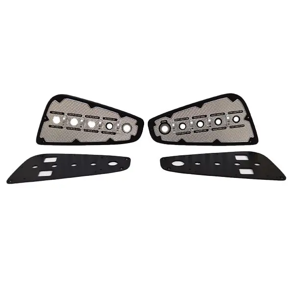Free Returns MasterCraft Boat Blank Switch Panels | Silver 8 3/4 x 4 3/4 Inch (Kit)