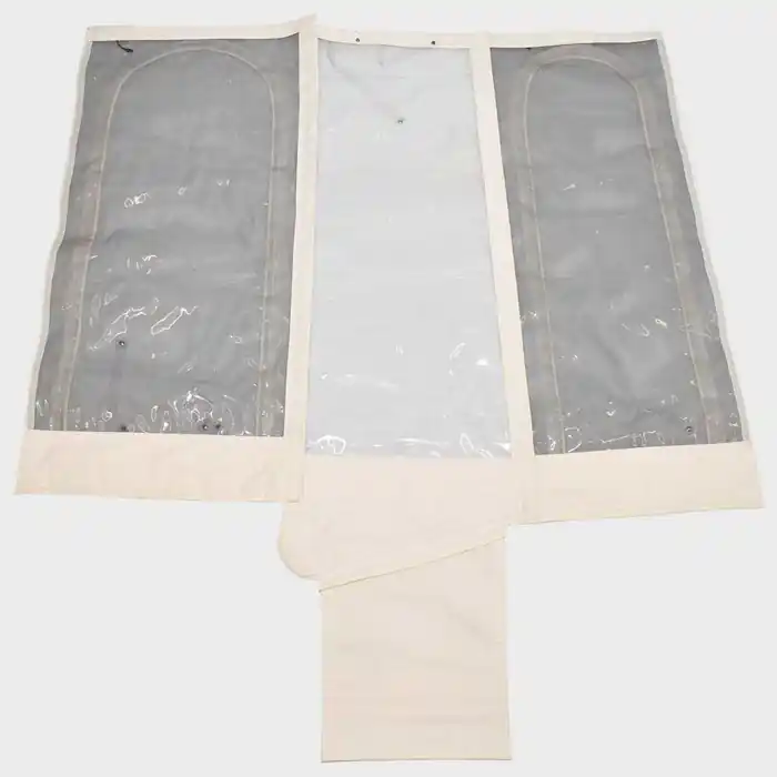 Cruisers Yachts Boat Aft Curtain 400-05 | White 87 x 91 Inch Premium