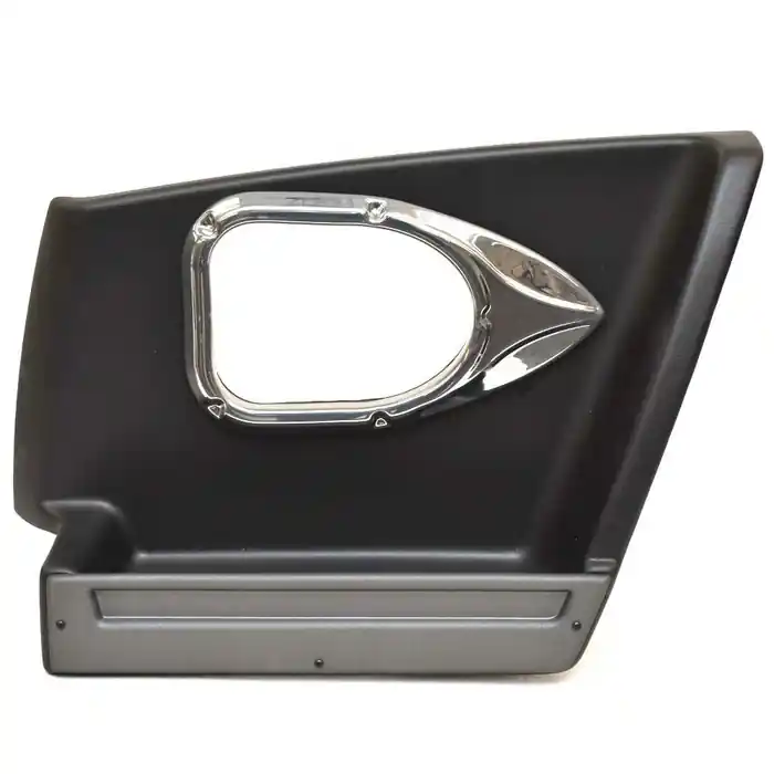 Money Back Guarantee Triton Boat Blank Side Panel TR201V2636 | 23 1/2 x 15 1/2 Inch Black Silver
