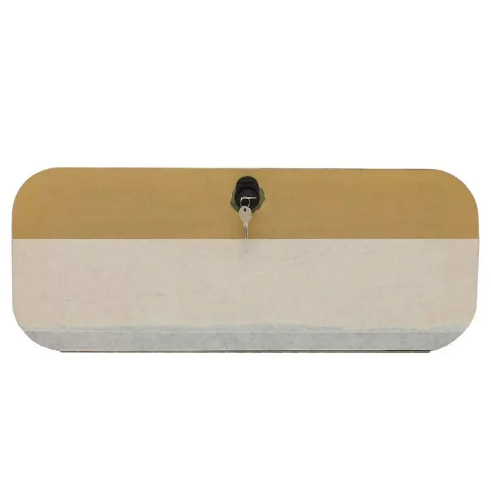 Professional Grade Chaparral Boat Electronics Box Door 5881060002 | w/ Keys Plexiglass