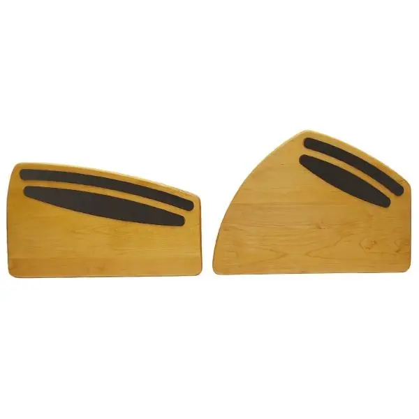 Four Winns Boat Ladder Steps 017-0849 | Oak Wood (Set of 2 - Used) Top Rated
