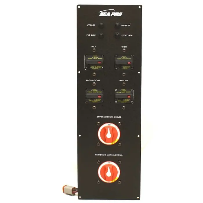 Boat Deluxe Battery Selector Panel 1919743 | 270 Black 20 Inch One Day Deal