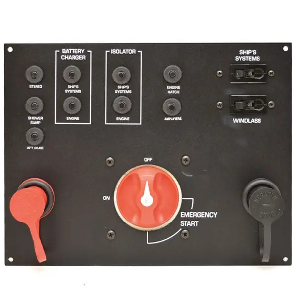 Four Winns Boat Battery Switch Panel 025-3835 | 310 Horizon Aluminum Deal