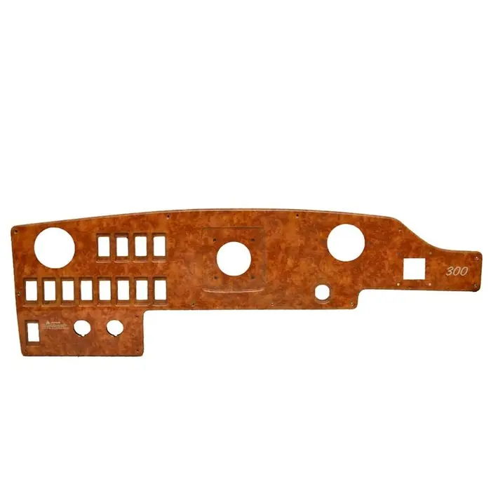 Limited Time Rinker Boat Blank Dash Panel 206604C | 300 Series Woodgrain
