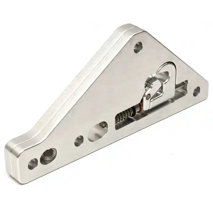 GereMarie Boat Port Foot Mount A000359A | 14 1/4 x 6 1/4 Inch Aluminum Budget