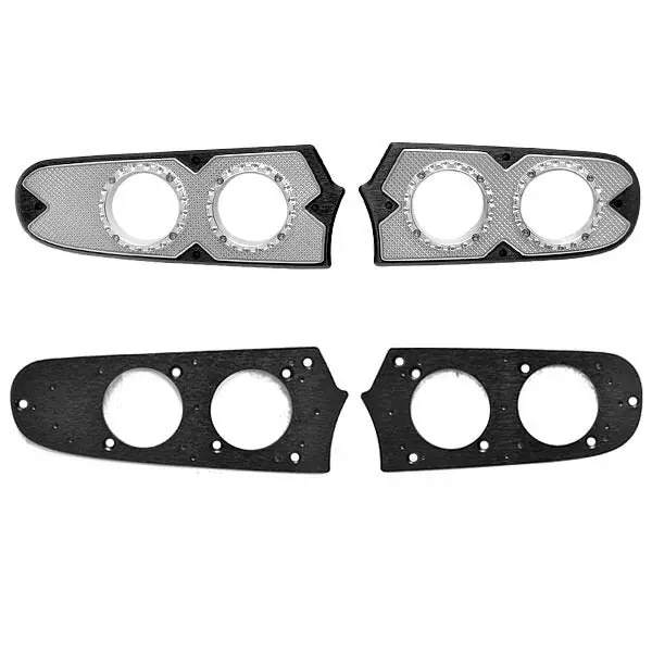 MasterCraft Boat Blank Gauge Panels | X-Series 2010 Aluminum (Kit) Special Offer