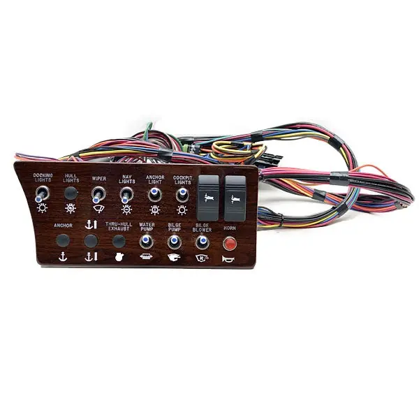 Editor’s Pick Sea Ray Boat Toggle Switch Panel 1969097 | 270 Sundancer Woodgrain