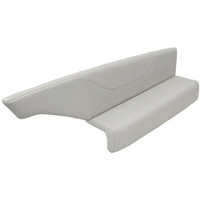 Scout Boat Cushioned Mid Panel UHK0895 | Light Gray Vinyl (STBD) Same Day Shipping