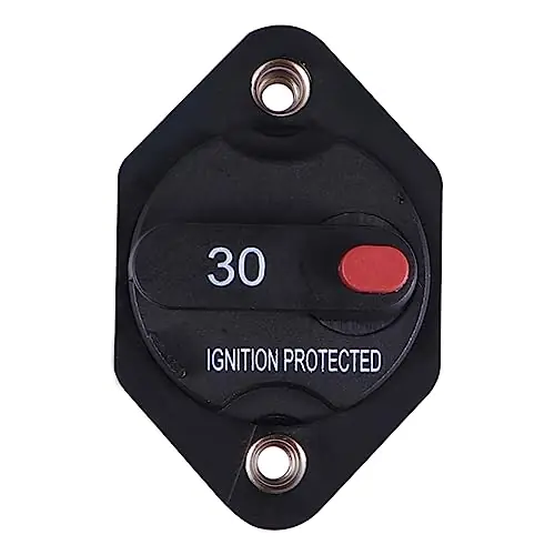 Reduced Price FAVOMOTO Overvoltage Automatic with ATV s Ting Supplies Audio Marine Motorcycle Replacement Fuse Manual Boat Carblack Overcurrent Circuit Protector Disconnector Ignition Automotive