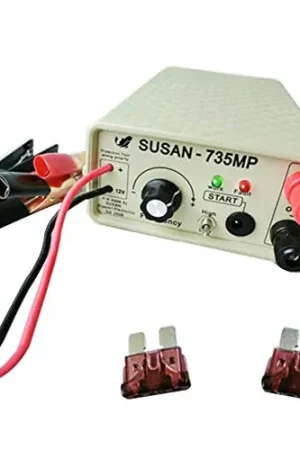 Fish Shocker Stunner, 12V Susan 735MP Battery Ultrasonic Inverter Electro Fisher Fishing Machine Tools Booster Nose Set Secure Checkout