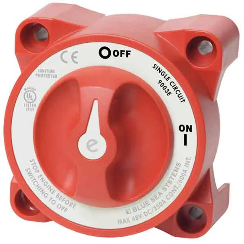 Blue Sea e-Series Single Circuit ON-OFF Battery Switch Low Price