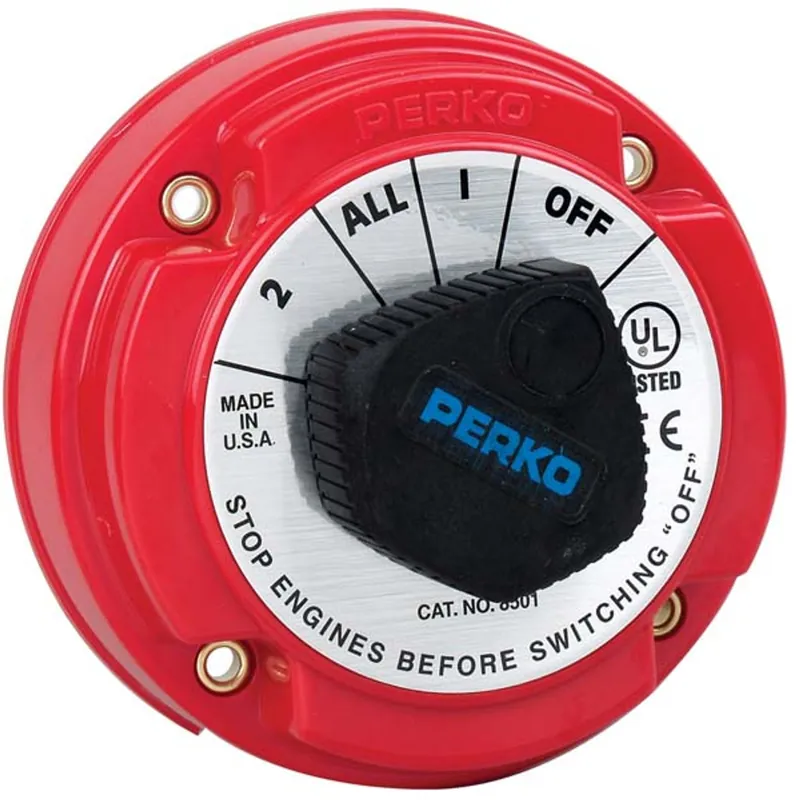 Low Price Perko 250 Amp Battery Selector Switch for 12, 24 or 36 Volt Systems