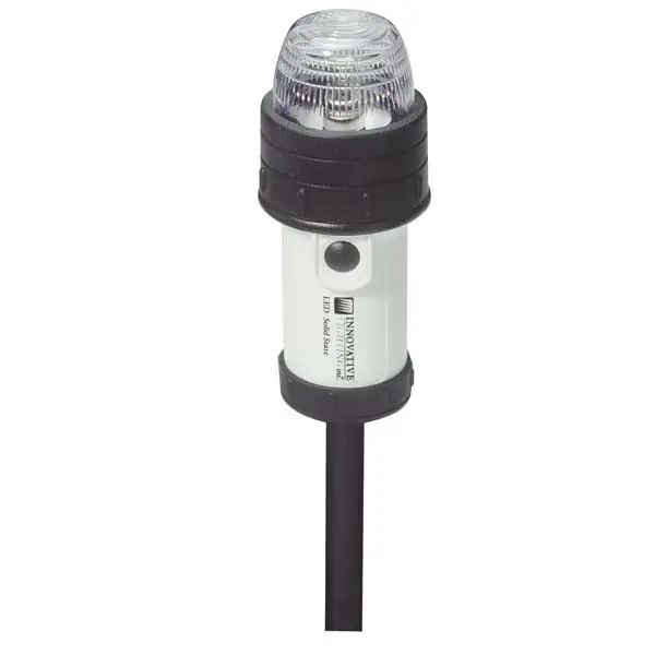 Free Returns Portable LED Boat Stern Light w/ C-Clamp Mount