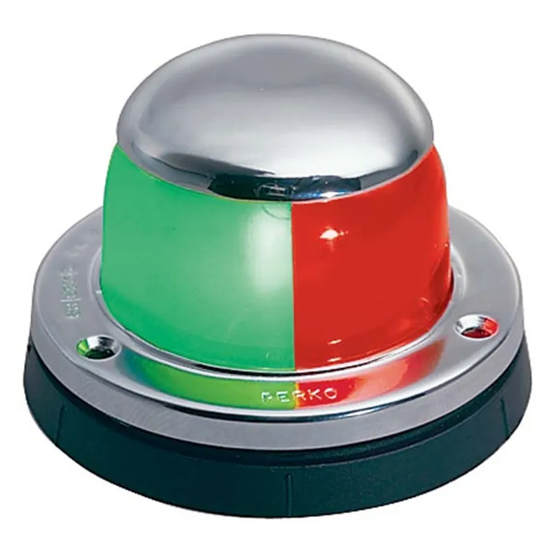 Special Discount Perko Stainless Steel Round Bi-Color Boat Navigation Light