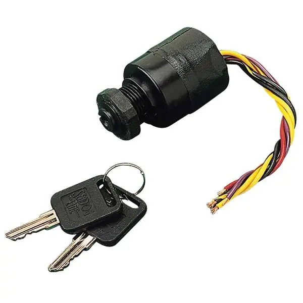 Sea Dog Poly Marine Ignition Switch 3 Position - Magneto 6 Wire Must Have