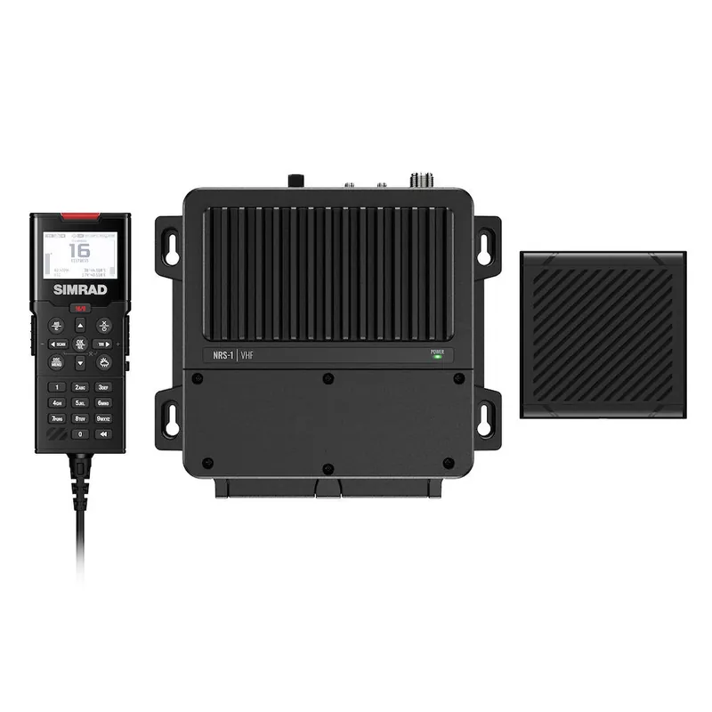 Professional Grade Simrad RS100 VHF Black Box Radio w/HandsetSpeaker