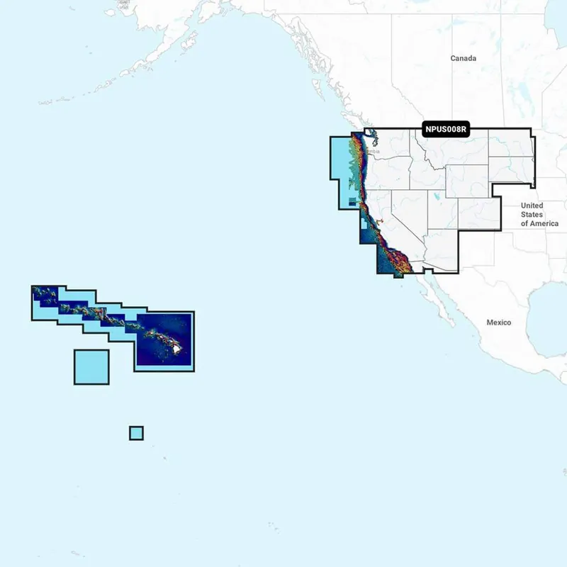 Navionics 010-C1371-40 Platinum+ NPUS008R U.S. West While Supplies Last