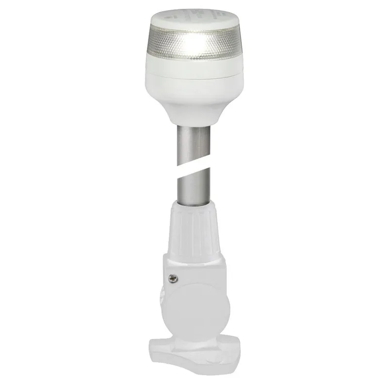 Express Delivery Hella Marine 980960291 2nm All Round White Fold Down Pole Navigation Lamp