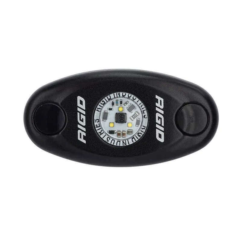 Rigid Industries 480093 A-Series Black High Power LED Light Single - Cool White Special Discount