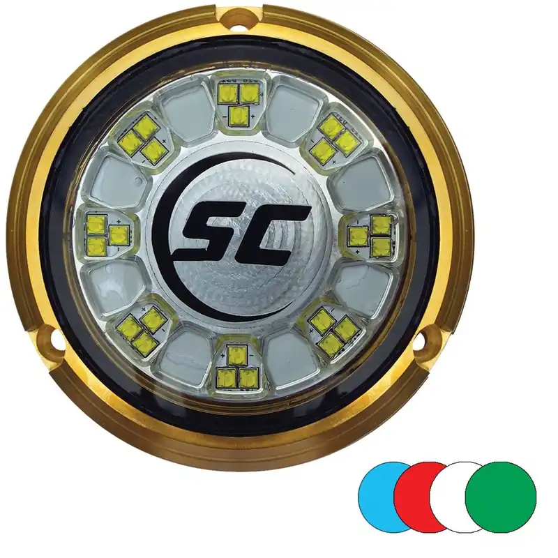 Fan Favorite Shadow-Caster SCR-24-CC-BZ-10 SCR-24 Bronze Underwater LED Light
