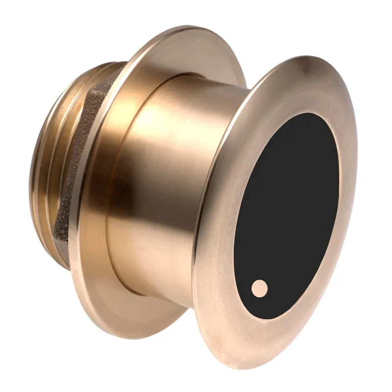 Garmin 010-12181-21 Bronze Thru-hull Wide Beam Transducer w/Depth & Temp - 12 Degree tilt, 8-pin - Airmar B175HW Today Only