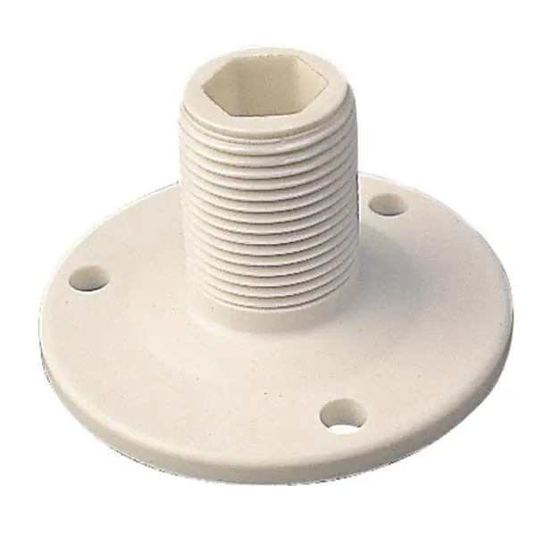 Limited Offer Sea Dog Fixed Boat Antenna Base - White Nylon