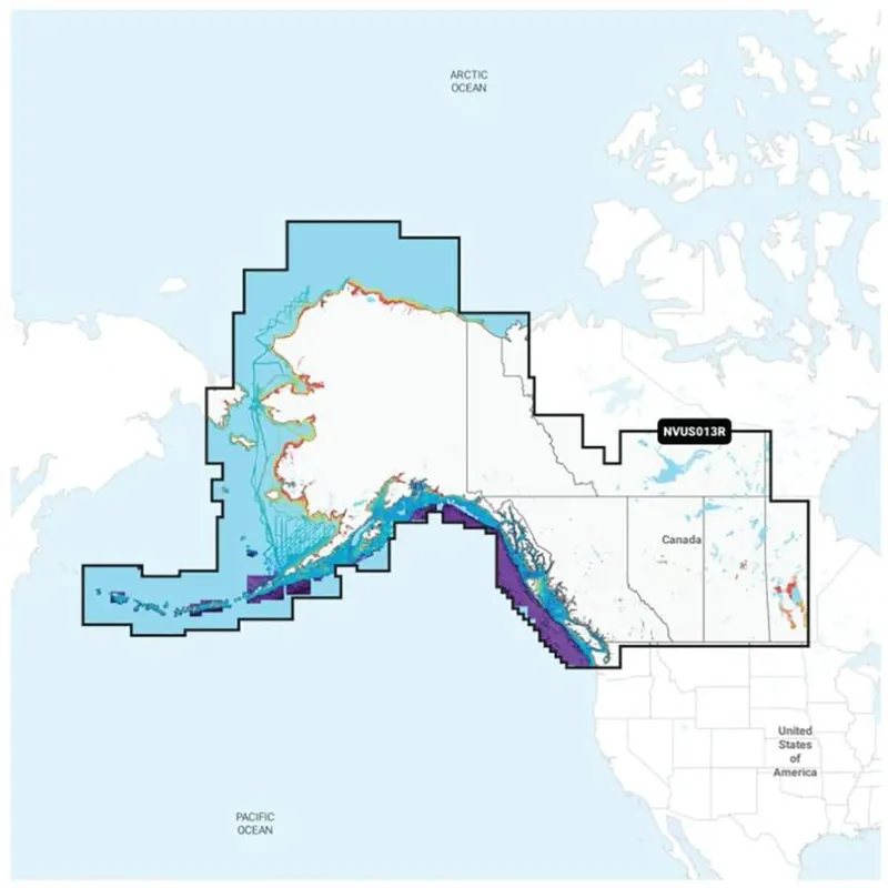 Express Delivery Garmin Navionics Vision+ NVUS013R Canada, WestAlaska