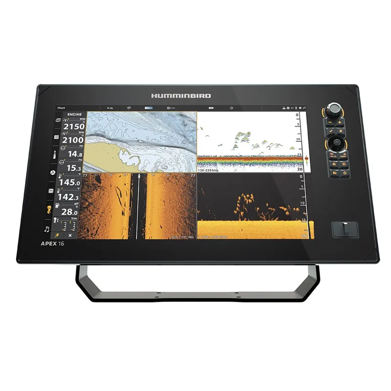 Humminbird APEX 16 VX MSI+ Chartplotter/Fishfinder w/Transom Mount Transducer Modern