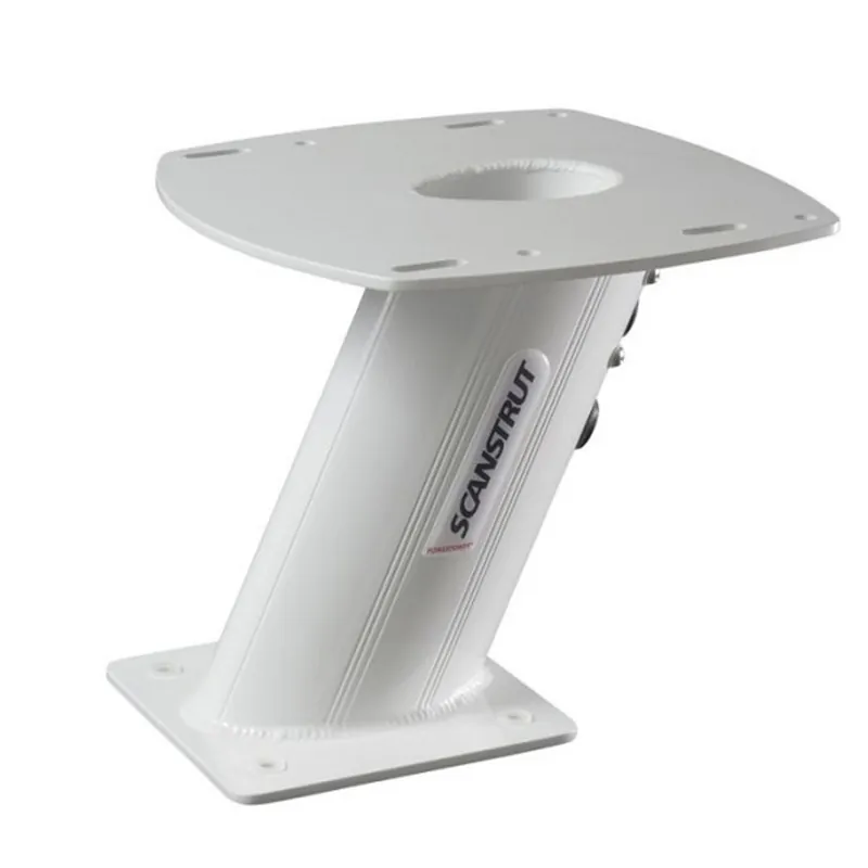 Scanstrut Aluminum Aft Leaning PowerTower 10" Radar Mount New Arrival