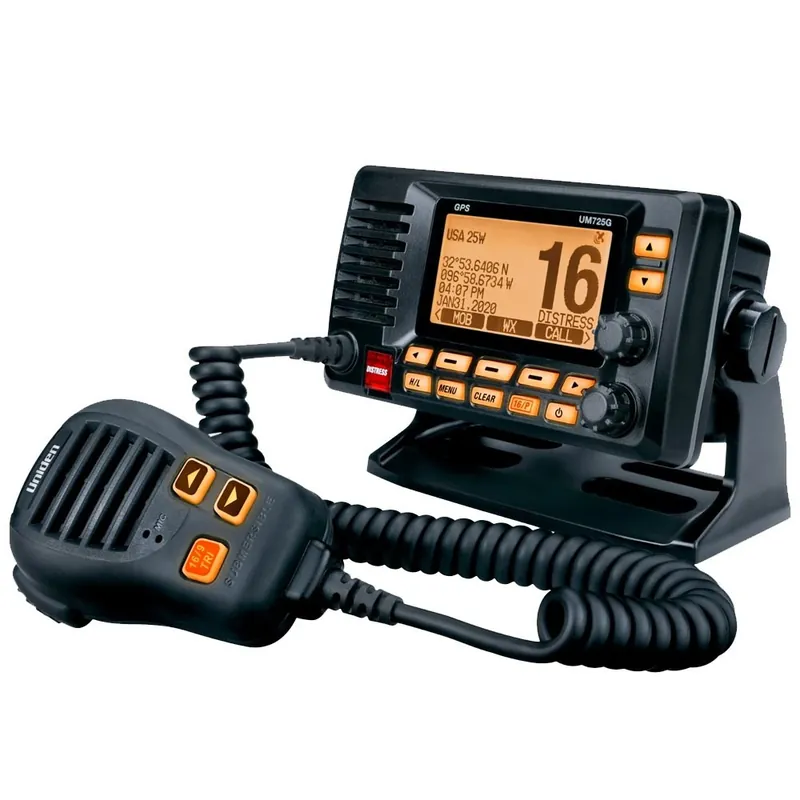 Uniden UM725GBTBK Fixed Mount VHF w/GPS Bluetooth - Black Direct From Factory