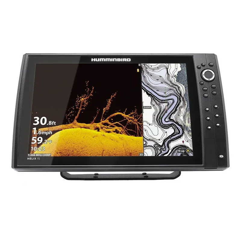Humminbird 411310-1CHO HELIX 15 CHIRP MEGA DI+ GPS G4N CHO Display Only Affordable