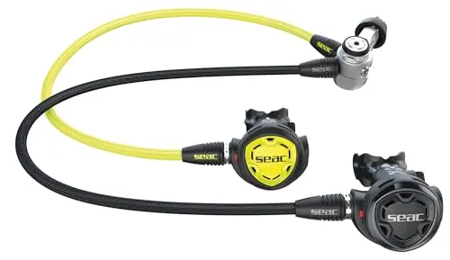 Free Delivery SEAC Set IT300, Scuba Diving Regulator and Emergency Octopus