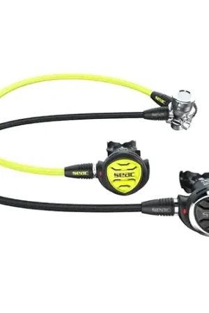 Special Offer SEAC Set IT500 ICE, Scuba Diving Regulator and Emergency Octopus