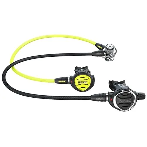 SEAC Set IT500, Scuba Diving Regulator and Emergency Octopus, 300 DIN Big Sale