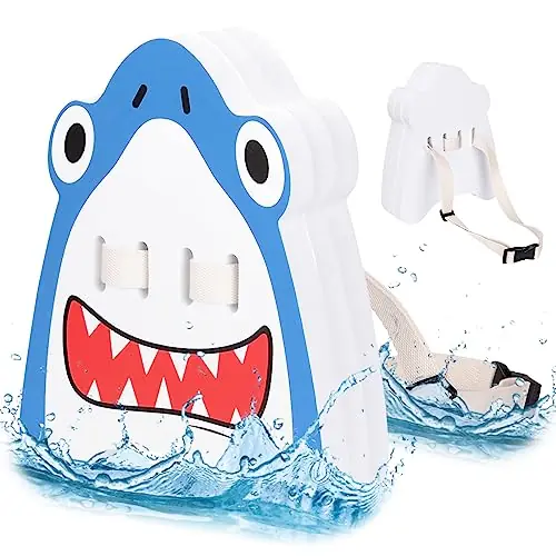 Hikeen Back Swimming Float, Safety Swim Bubble with Adjustable 3 Layers Swim Belts, for Kids Over 5 Yr Old Safety and Build Swimming Confidence, for Swimming Training and Beginners Sale