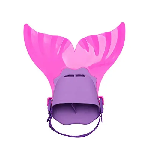 Kids Flippers Swimming Fins Training Flipper Mermaid Swim Foot Flipper Water Sports Training Tool for (Pink) Creative Limited Time