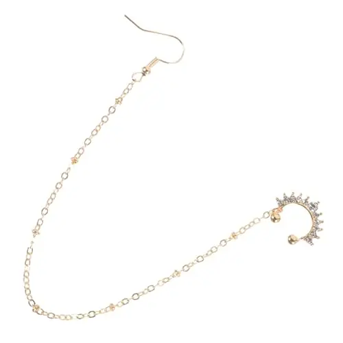 LIFKOME Chain Nose Ring Piercing Jewelry Nose Decorations Nose Rings Body Jewelry Stainless Steel Jewelry Creative Nose Ring Nose Buckles Ring Puncture Nose Chain Earring Nose Stud Miss Holiday Sale