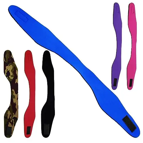 Buy Direct Miayaya 6 PCS Multicolor Neoprene Swimming Headband Waterproof Swimming Ear Protection Band for Kids & Adults Bathing Surfing (Blue+Red+Purple+Black+Rose+Camouflage)