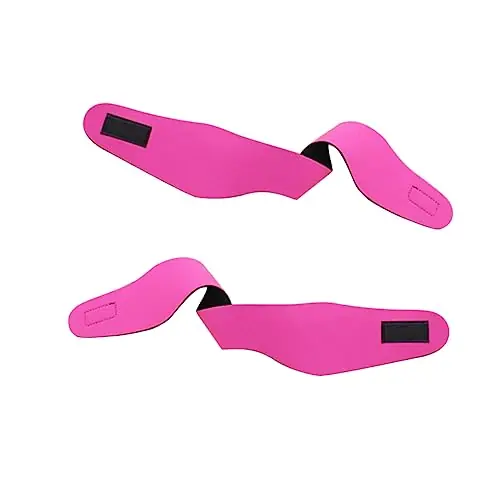 High Quality POPETPOP 2pcs Earmuffs Band Bandana Headband Bathing Tool Headband Headband Ear Muff Headband Perfect for Kayaking Antiskid Headband Stair Pads Ear Straps Antiperspirant Men and Women Red