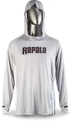 Rapala Performance Hood Pattern Grey Black Large Low Price