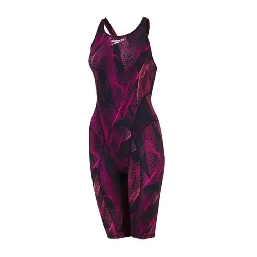 Speedo 8772490465122 Vanquisher Print Kneeskin Magenta 22 Special Offer