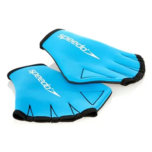 Speedo Aqua Glove Unisex Adult Gloves, Blue, S Viral