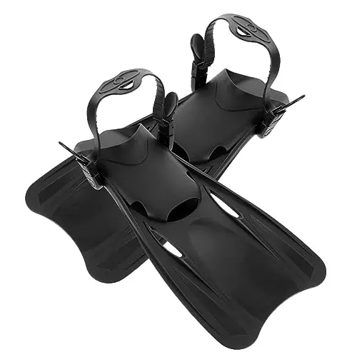 SUPVOX 1 Pair Swim Fins Snorkeling Gear for Adults Fins for Swimming Adult Snorkel Fins for Men Flipper Swimming Fins Swim Fin for Girls Swim Shoes Diving Fins Hawaii Beach Plastic Child Certified