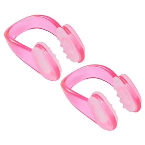SUPVOX 2pcs Adult Swimming Gear Swim Nose Clip Swimming Nose Clip Adult Swimming Accessory Silicone Nose Clip Earbuds Mini Pool Table for Cats Sports Swim Swimming Nasal Splint Fan Favorite