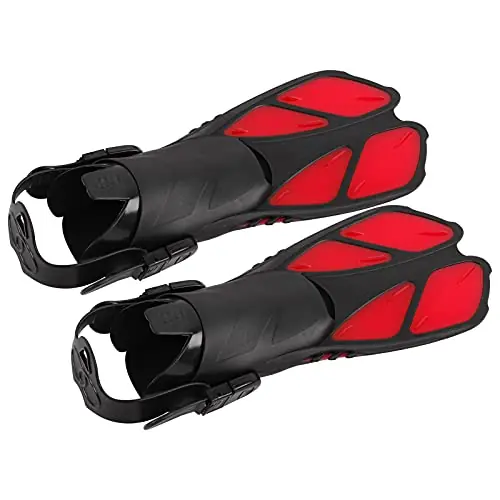 Swim Fins, Water Guide Hole Open Heel Fins Soft for Long Diving for Swim Reduced Price
