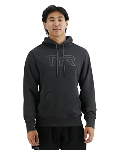 TYR UHOMC3A255L Biglogo Unisexhoodie Charcoal Heather L Limited Time