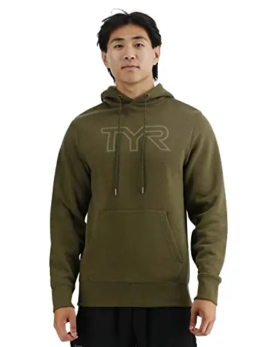 TYR UHOMC3A932XL Biglogo Unisexhoodie Olive Night XL Low Price