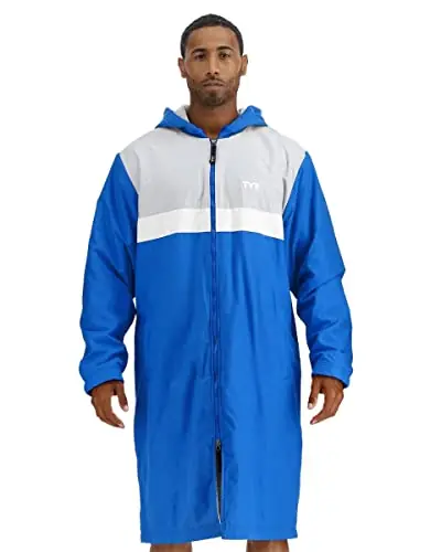 Handmade TYR WATPM2A428XL MNS Alncpodium Parka Royal XL