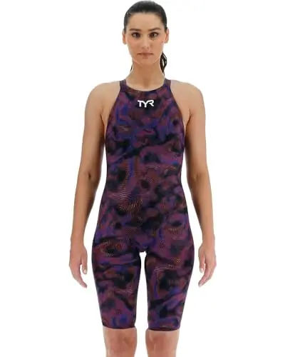TYR Women’s Avictor 2.0 Exolon Closed Back Kneeskin, Navy/Multi, 28 Hot Picks