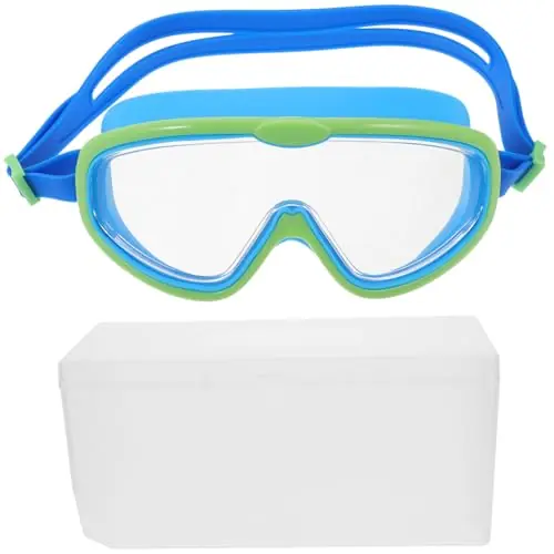 Time-Limited WHAMVOX Children’s Swimming Goggles Eye Glasses Swimming Goggles Swimming Goggles for Children Goggles for Children Goggle Goggles Pc Anti-fog Blue Ribbon